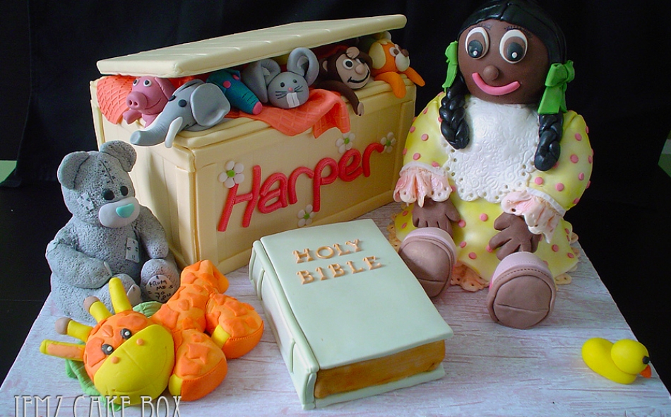 Toy Box Bespoke Novelty Cake from £250, feeds 50+
