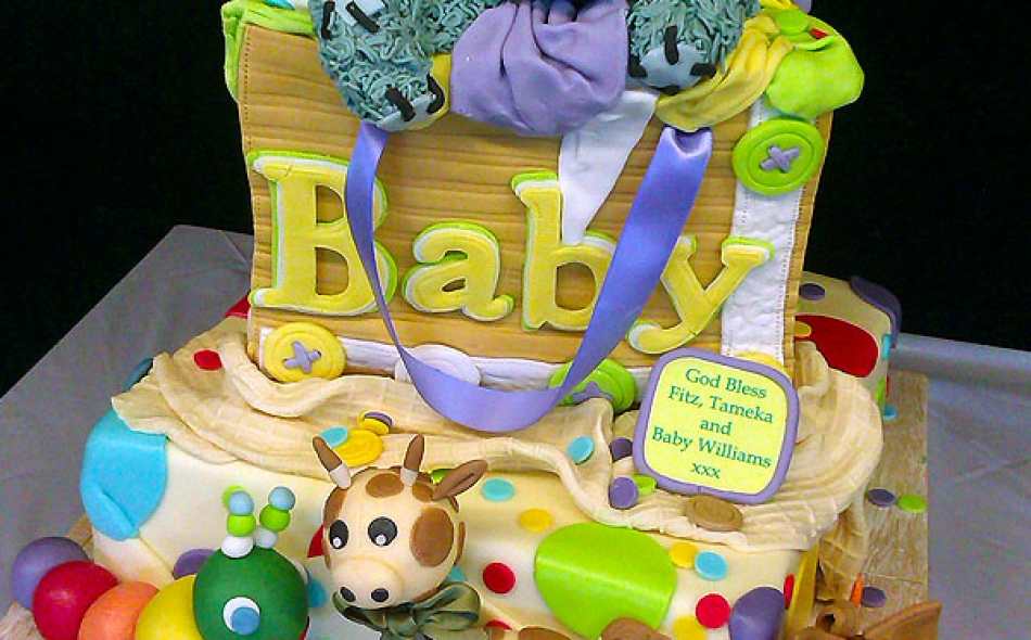 Baby Shower Bespoke Novelty Cake