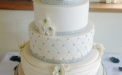 M And C Wedding Cake 199x300
