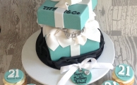 Tiffany Celebration cake & Cupcakes