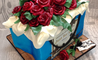 Large Floral Gift Bag Novelty Cake from £325