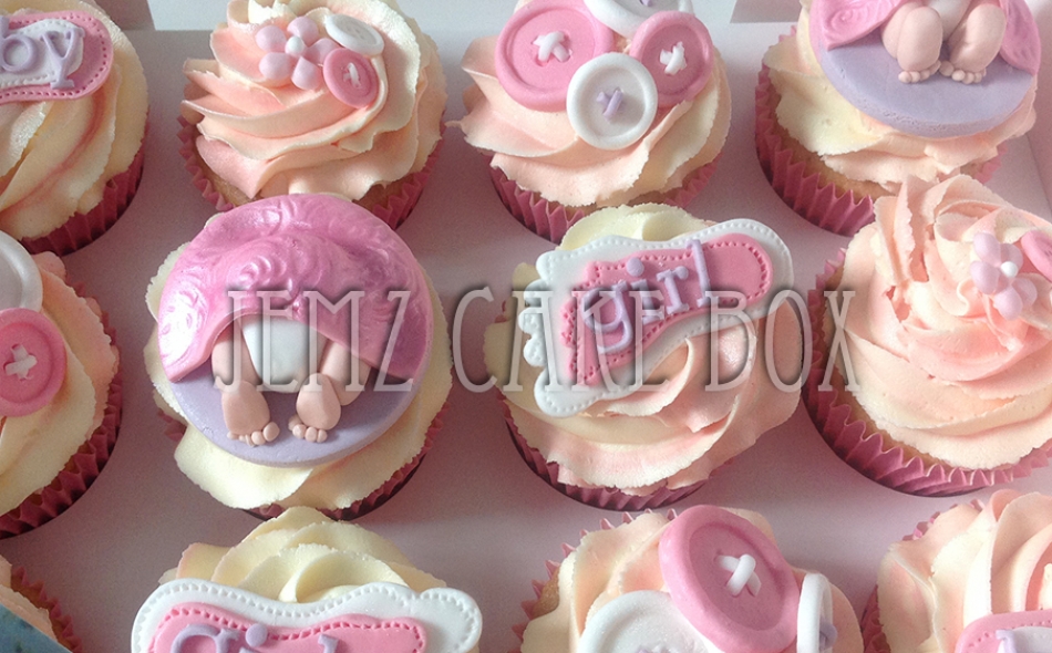 Baby Shower Themed Cupcakes (£2.99 Each)