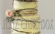 Semi Naked Wedding Cake From £399