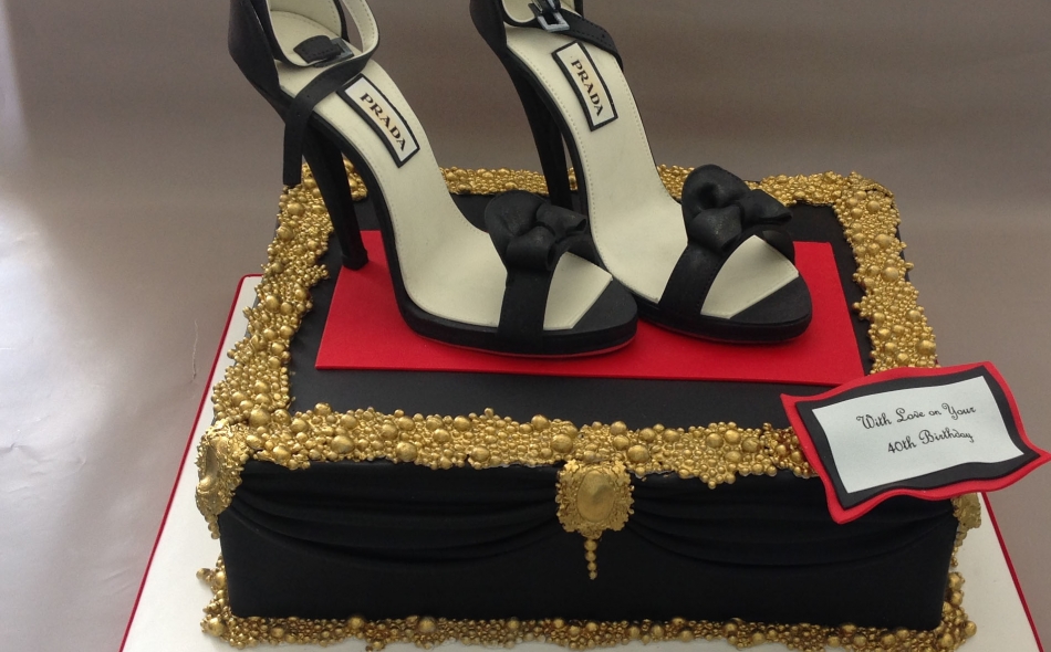 Celebration Shoe Cake from £275 £185 (shoes made to scale)