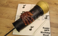 X Large Rappers Microphone Cake Novelty from £265