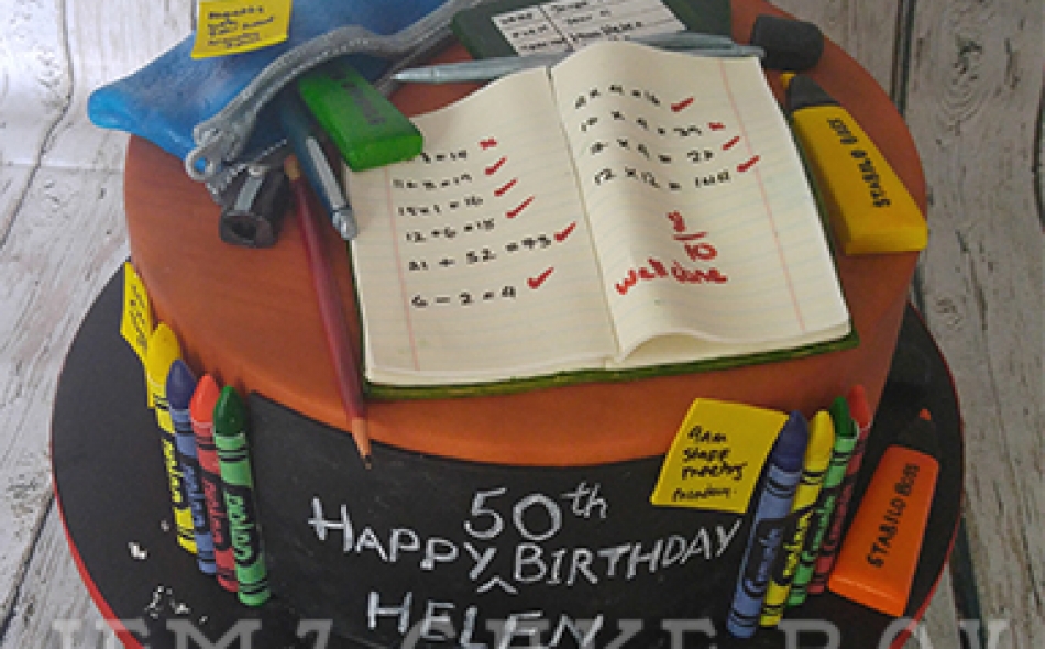Teachers Birthday Cake From £175