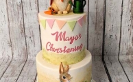 Hand Painted Peter Rabbit Cake from £240