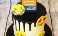 Phone Theme Drip Cake