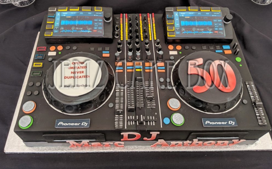 DJ Deck Cake (Super Size)