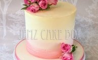 Buttercream Rose Cake