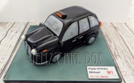 Novelty Taxi Black Cab Cake