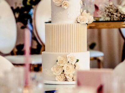Elegant Ivory Wedding Cake By Jemz Cake Box Wedding Cake Designer, Cheshunt, Hertfordshire