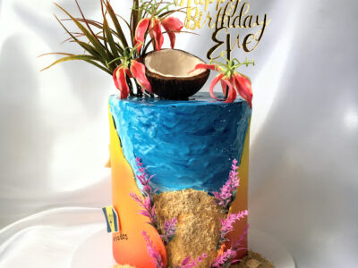 Tropical Theme cake