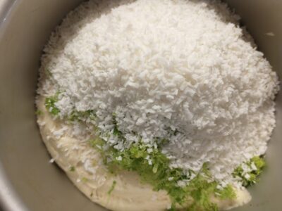 Coconut lime baking