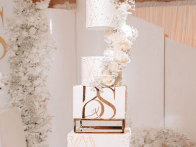 Elegant Chocolate Ganache Wedding Cake By Jemz Cake Box Wedding Cake Designer, Cheshunt, Hertfordshire